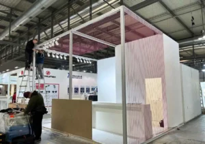 BUILDING AN EXHIBITION STAND FOR MIDO 41