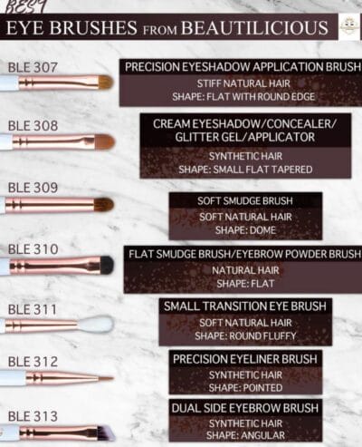 Beautilicious india eye brush