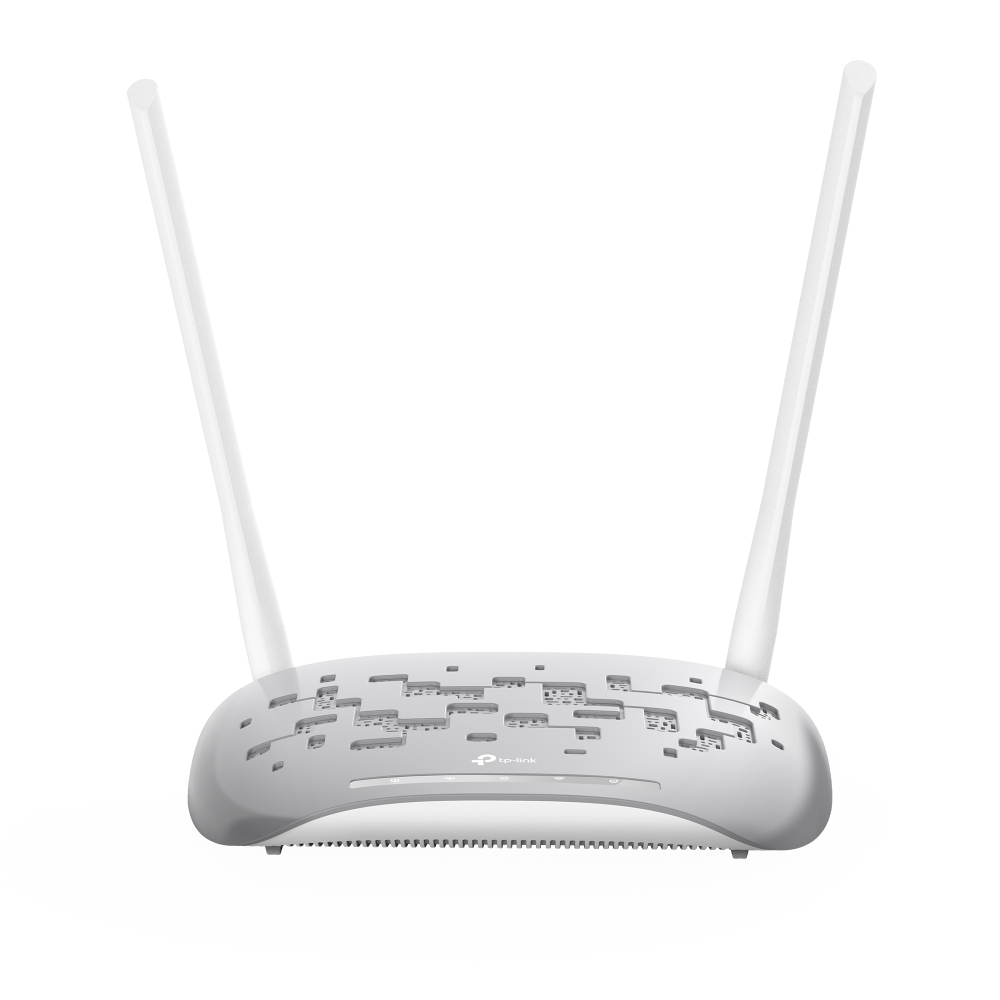 TD-W9950 300 Mbps Wireless VDSL ADSL Modem Router TP-Link 300 Mbps Wireless VDSL/ADSL Modem Router, Single-Band, Broadband Speed Up To 100 Mbps, Versatile Connectivity, 4x Fast Ports, TP-Link Tether App, Easy setup (TD-W9960)