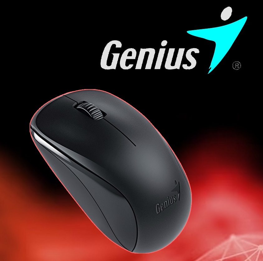 NX-7000 Genius NX-7000 Wireless Mouse Genius NX-7000 Wireless Mouse - Lightweight Compact Ambidextrous - 2.4GHz Unified USB Receiver - Adjustable DPI (800, 1200, 1600) - Compatible with Windows & macOS | Black 