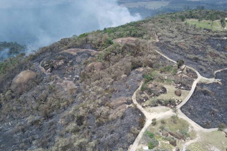 Governo Tarcísio prevê plano contra incêndio em concessões nas rodovias