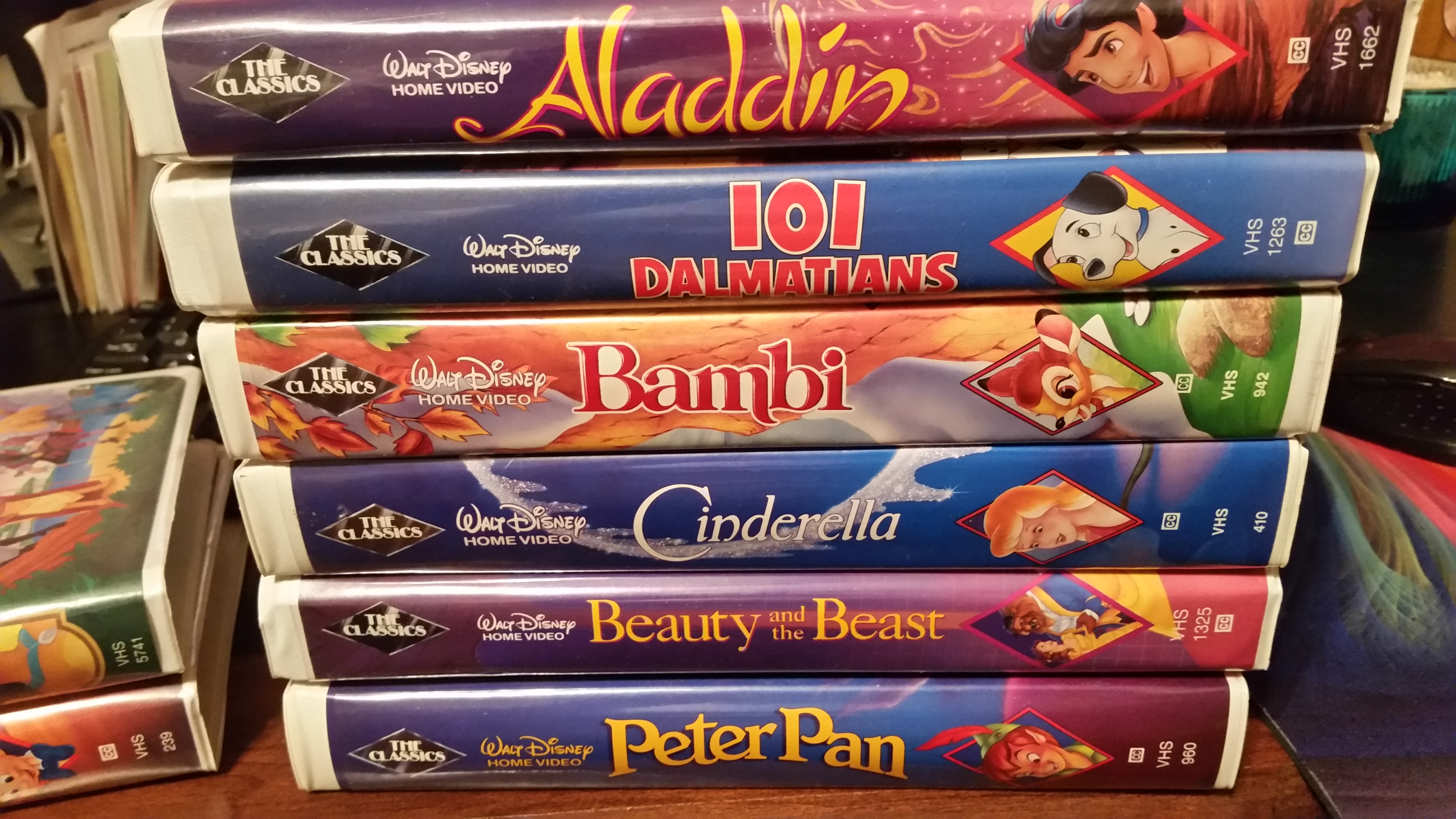 My Disney VHS Collection Black