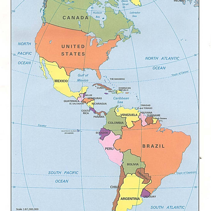 Neighbors in the Western Hemisphere | econoprog