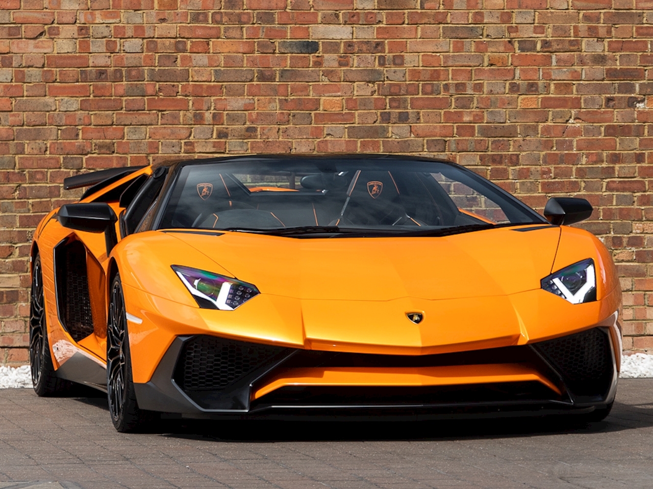 2016 Used Lamborghini Aventador Lp 750-4 Sv Roadster | Arancio Atlas