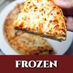 Air fryer frozen pizza pin.