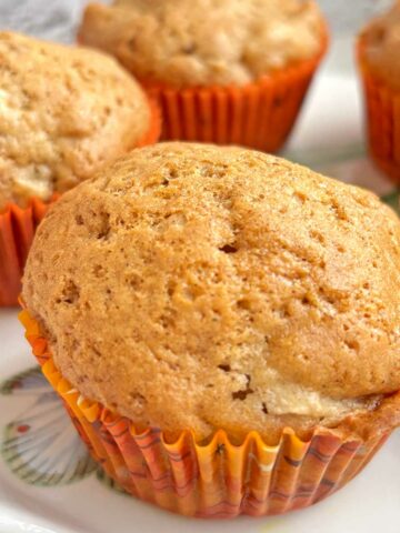 Apple muffins.