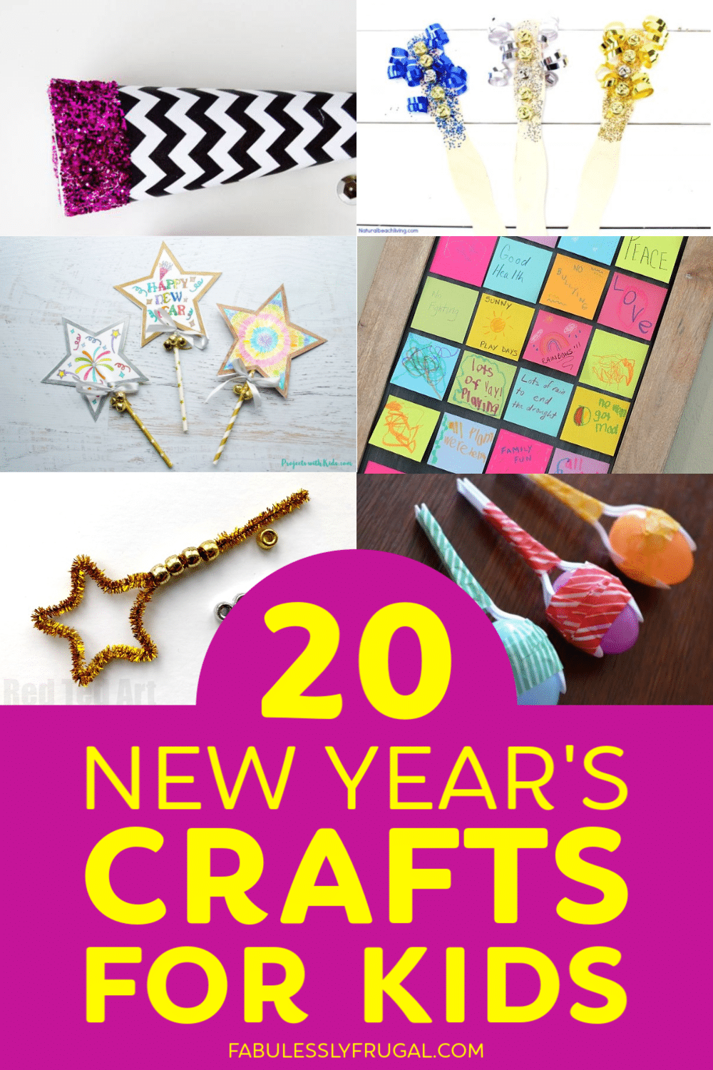 20 New Year's Eve Crafts and Activities for Kids - Fabulessly Frugal