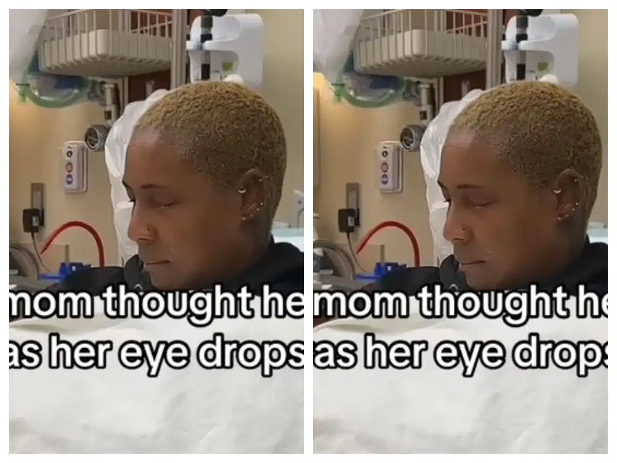 North Carolina woman accidentally seals her eye shut with nail glue instead of eye drops