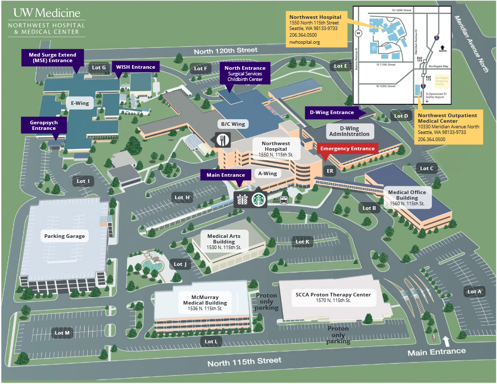 Seattle Children's Hospital Campus Map at Linda Shanna blog