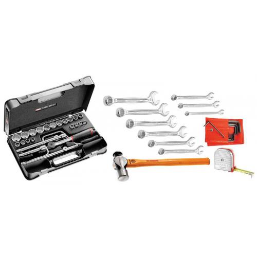 S.P1 - 46-piece set of inch tools