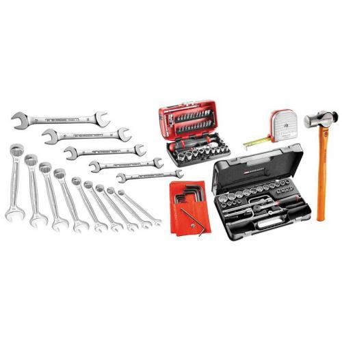 SR.P2 - 93-piece set of inch tools