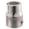 K.B 3/4" drive metric 12-point sockets, 19 - 55 mm