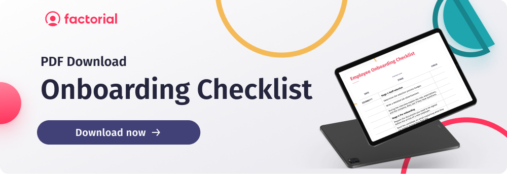 onboarding checklist