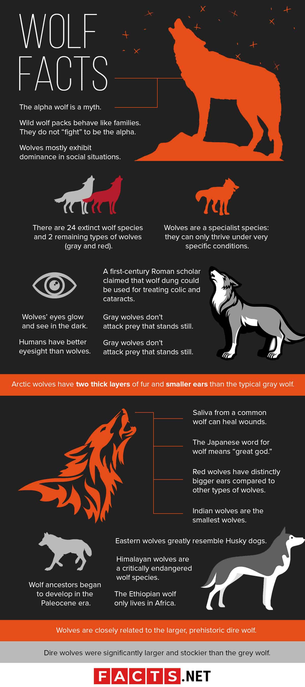 Gray Wolves Habitat Facts