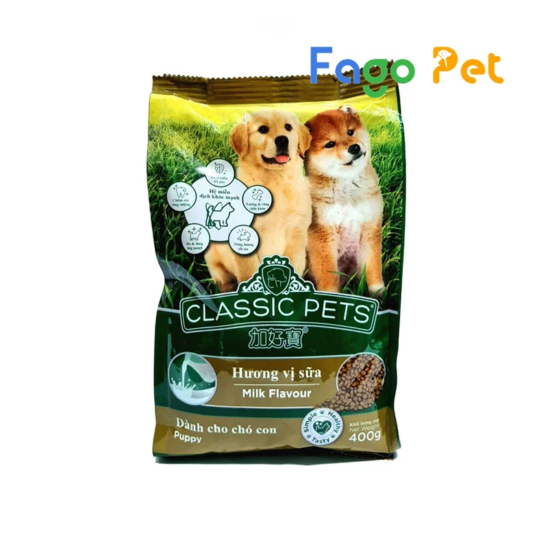  Thức Ăn Cho Chó Con Classic Pets 400g