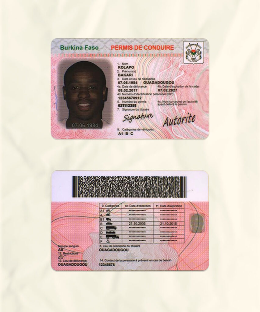 Burkina Faso – Fake Sample