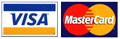 credit cards accepted - Visa, MasterCard