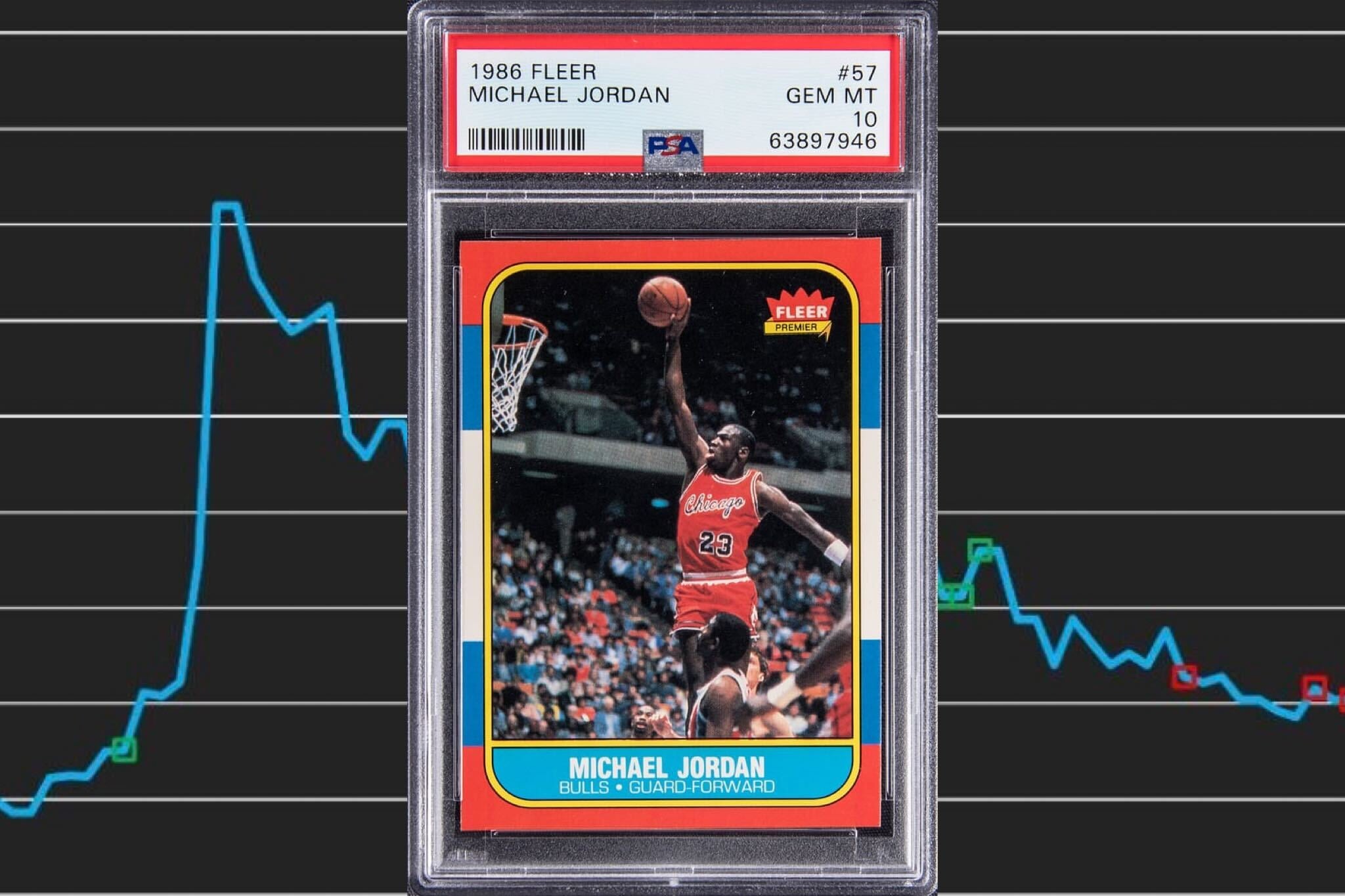 The Million Dollar Basketball Card: The 1986 Fleer Michael Jordan PSA