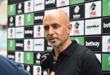 Mamelodi Sundowns coach Miguel Cardoso