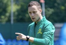 Former Mamelodi Sundowns assistant coach Romain Folz during pre-season