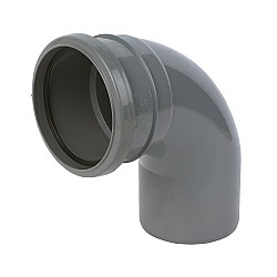 Grey Soil Pipe 90º Bend (SP161G) 