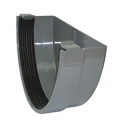 Xtraflo 170mm Gutter External Stopend - Grey