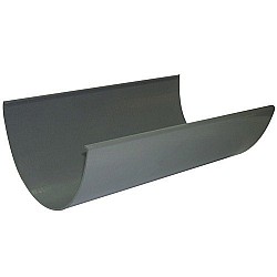 Industrial Gutters Grey 170mm 7 Inch Uses 110mm Downpipes