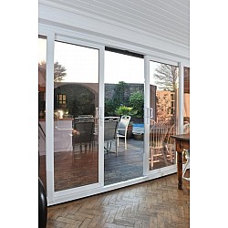 uPVC Sliding Patio Door - 3 Pane - A-Rated - Made-To-Measure