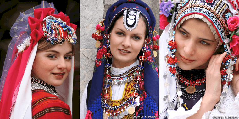 Bulgarian Folk Costumes Accessories