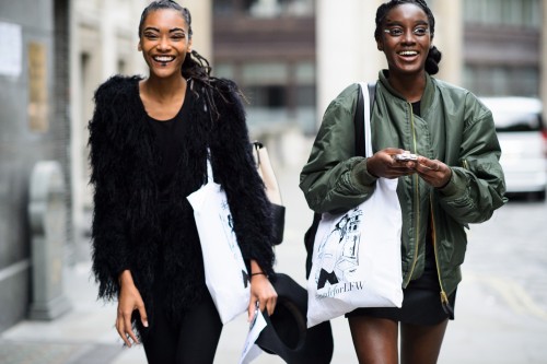 London Fashion Week Spring 2015 Street Style