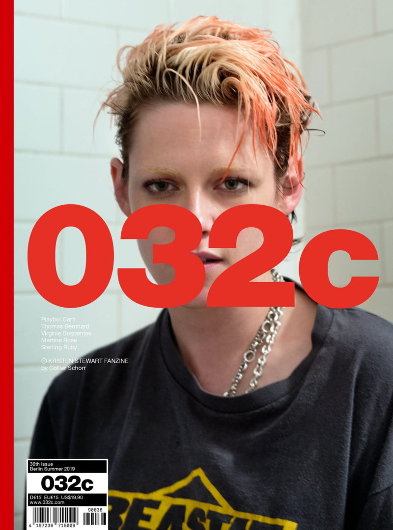 032C Summer 2019 Covers featuring Kristen Stewart, Malgosia Bela & Playboi Carti