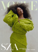 SZA covers British Vogue December 2024 by Nadine Ijewere