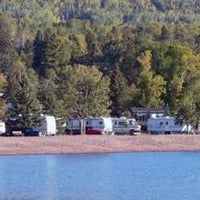 Photo taken at Grand Marais RV Park &amp;amp; Campground by Dean H. on 8/4/2017