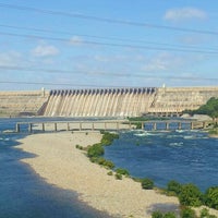 Photo taken at Nagarjuna Sagar Dam by Vijay P. on 9/4/2011