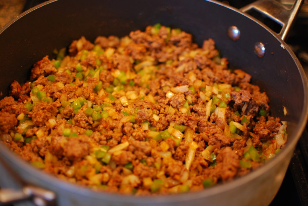 Meat Mixture for Antojitos