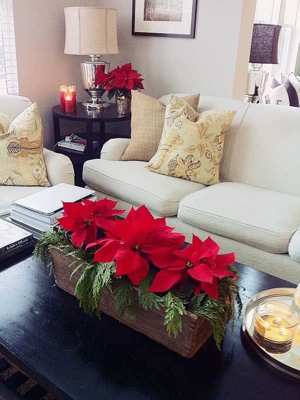 10 Dramatic Poinsettia Crafts| Poinsettia Crafts for the Holidays, Holiday Crafts, Holiday Craft Projects, Craft Projects, Christmas Crafts, Christmas Craft Projects, Holiday Home Decor. #HolidayHome #HomeDecor #DIY