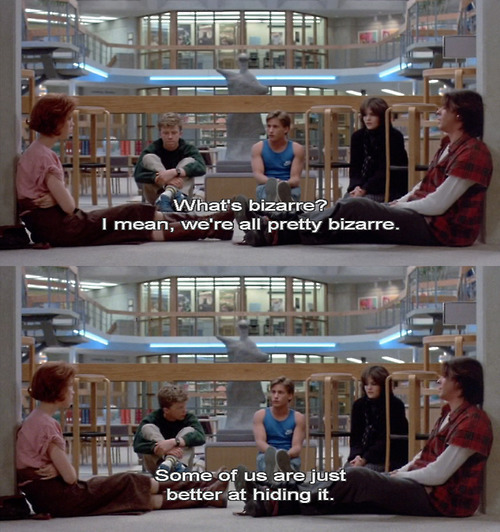 movie, quote and the breakfast club