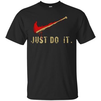 negan just do it shirt - black