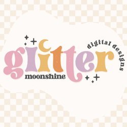 Glitter Moonshine SVG Avatar