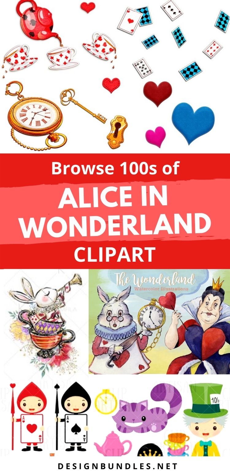 Alice in Wonderland Clipart