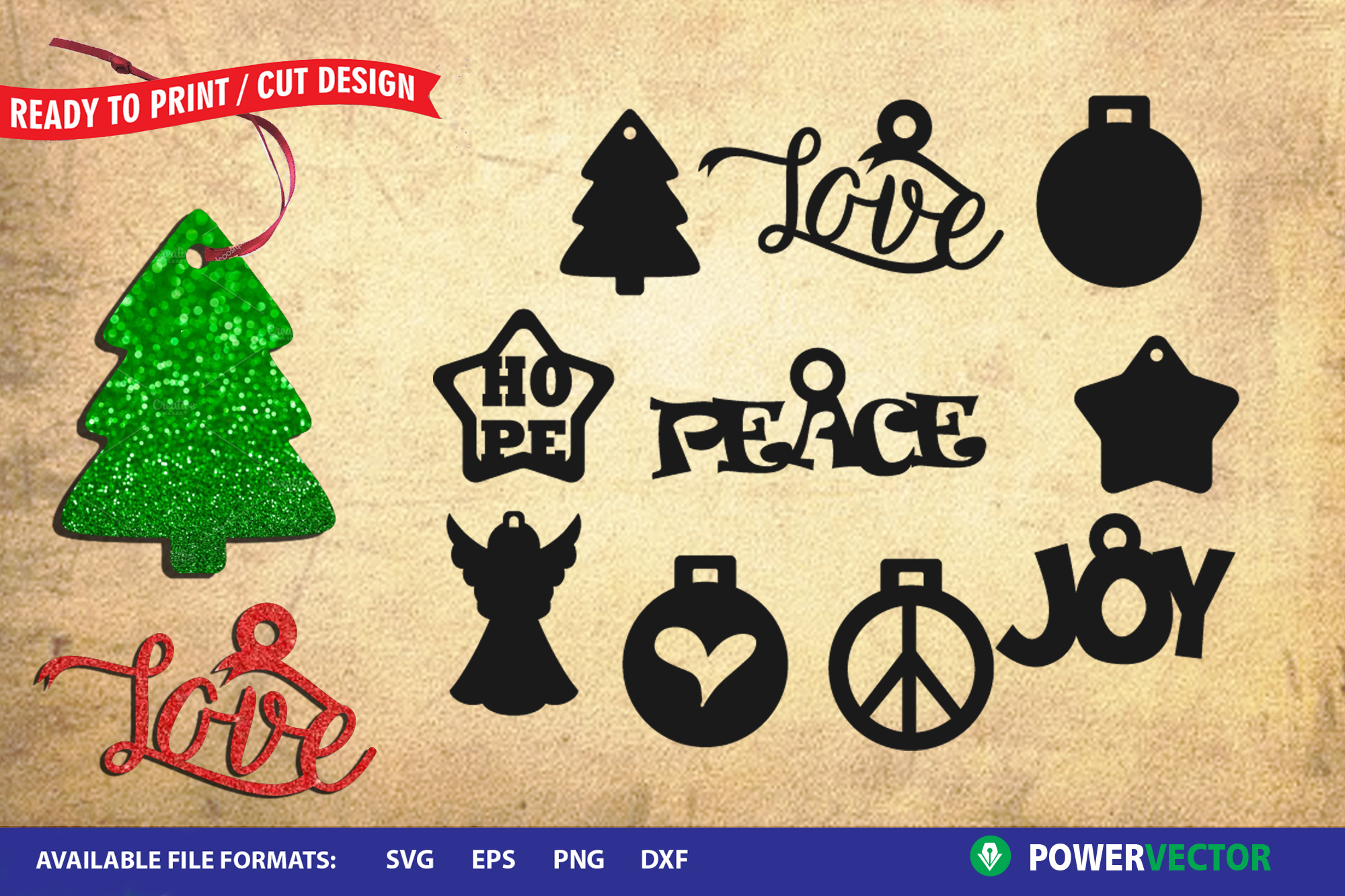 Free SVG Svg Christmas Ornament Files 5151+ File for DIY T-shirt, Mug ...