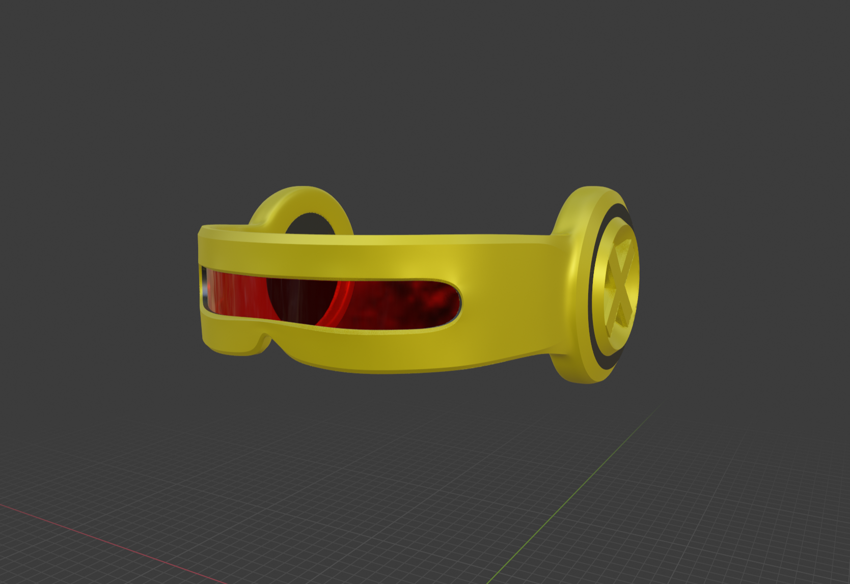 3D file Cyclops Visor 🎭 ・3D print design to download・Cults