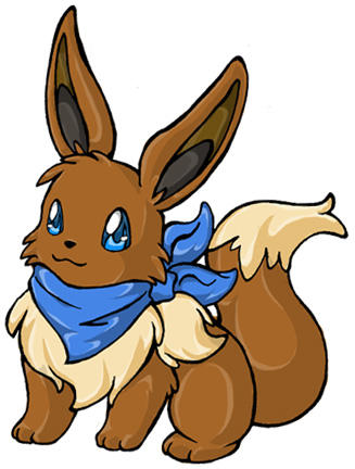 Pokemon - Eevee by Hotaru-Neko on DeviantArt