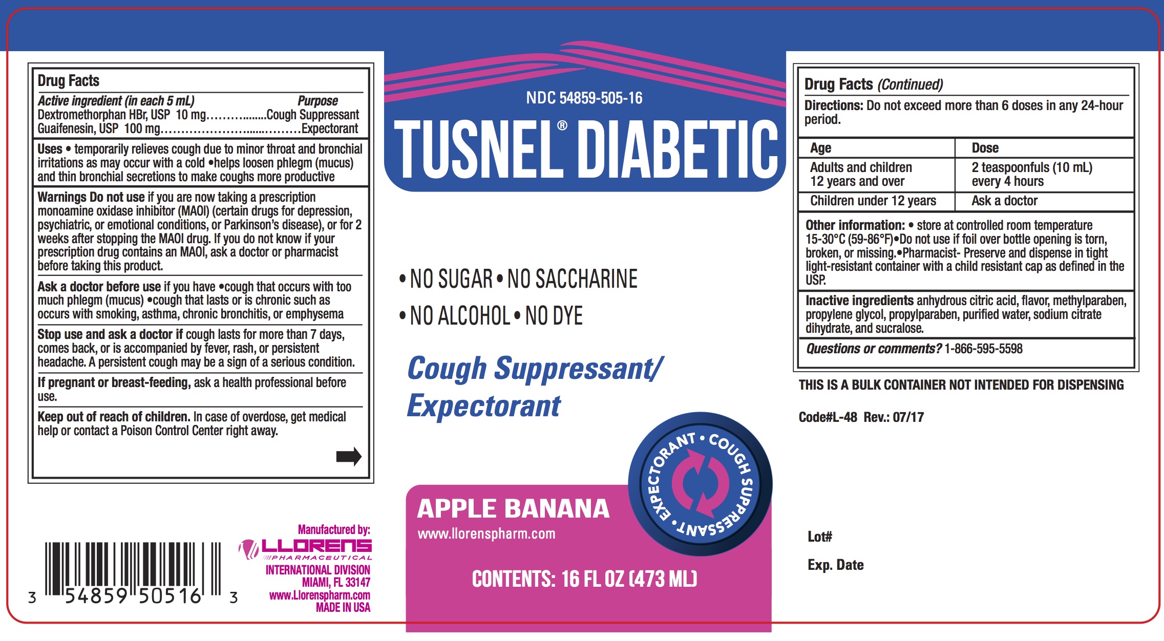 TusnelDiabeticLabel