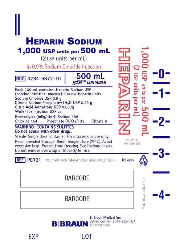 500 mL Container Label P8721