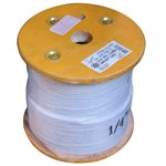 3 / 16-1 / 4 7X19 X 5000 FT, Clear PVC Coated Stainless Steel Cable 