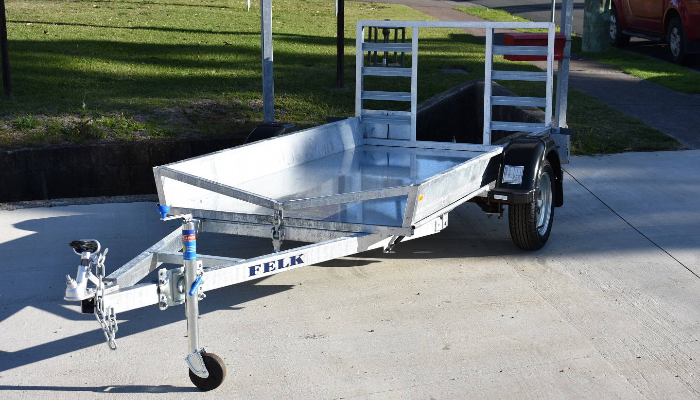 Felk Engineering Golf Cart Trailer