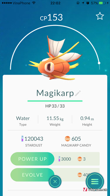 Hướng dẫn tiến hóa magikarp tiến hóa trong game Pokémon