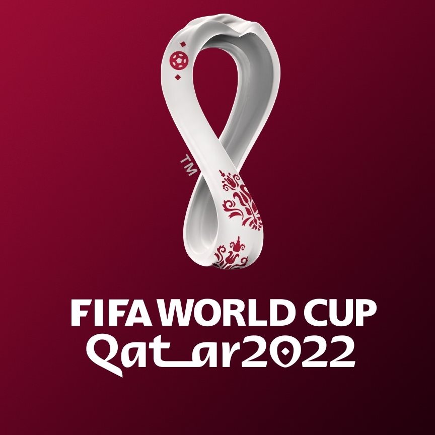 Logo chính thức World Cup 2022 có hình trái tim