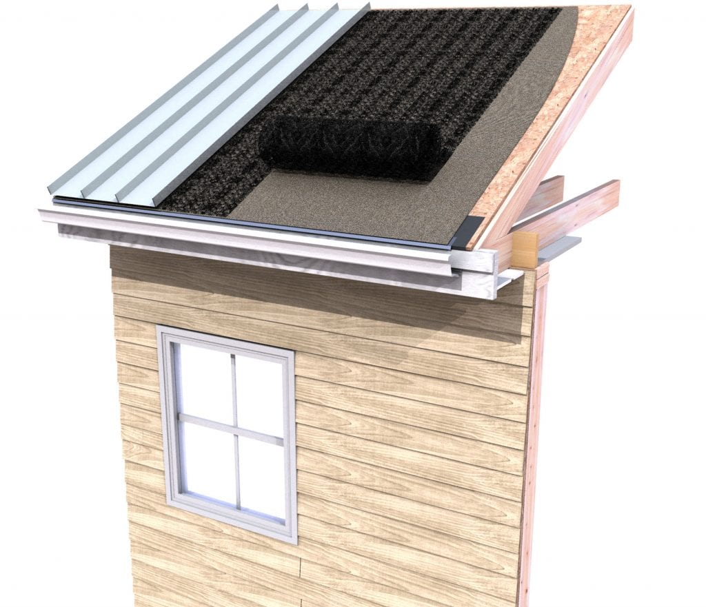 R-Vent® Roof Ventilation Mat rendering